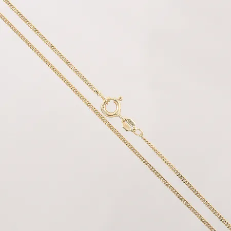 Kedja Pansar, längd 39,5cm, bredd 1,4mm, 18K Vikt: 3,3 g