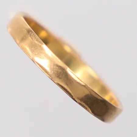 Ring slät Ø20, gravyr, 18K Vikt: 2,7 g