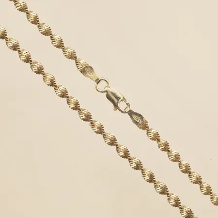 Kedja snurrad, längd 45cm, bredd 3,3mm, GHA, 925/1000 silver Vikt: 6,9 g