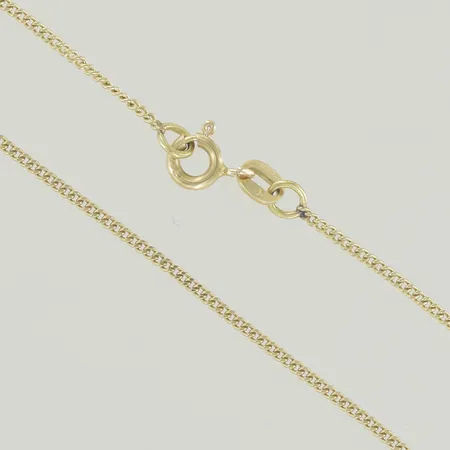 Halskedja pansar, längd 39 cm, 18K