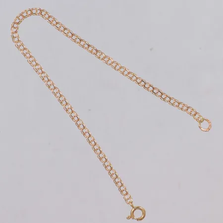 Armband Bismarck, längd 17,5cm, bredd 2,9mm, 18K Vikt: 2 g