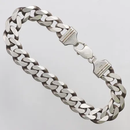 Armband Pansar, 22cm, bredd 11mm, 925/1000 silver Vikt: 47,6 g