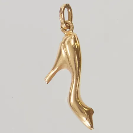 Hänge "klacksko" 22mm, 18K 1,1g.