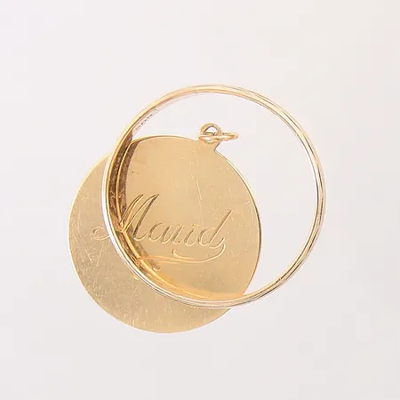 Diverse guldsmycken, gravyr, 18K Vikt: 4,8 g