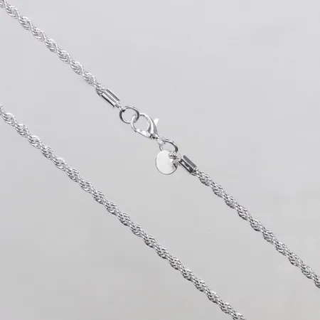 Kedja Cordell, 50,5cm, bredd 2,8mm, 925/1000 silver Vikt: 11,7 g