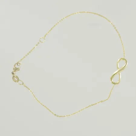 Armband, längd justerbar 16,5-18,5 cm, 18K Vikt: 1,3 g