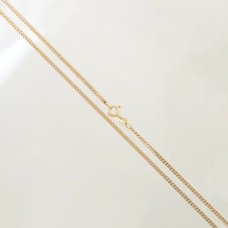 Kedja Pansar, längd 52cm, bredd 2,1mm, Balestra, 18K Vikt: 8,5 g