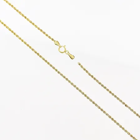 Kedja Cordell, defekt länk, 14K Vikt: 1,4 g