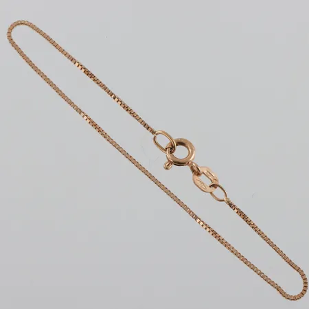 Barnarmband 18k Venezia,längd ca 13.5 cm,bredd 0.9 mm. Vikt: 0,9 g