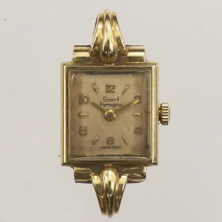 Damur Girard Perregaux, 14K, manuell, 16x17mm, defekt