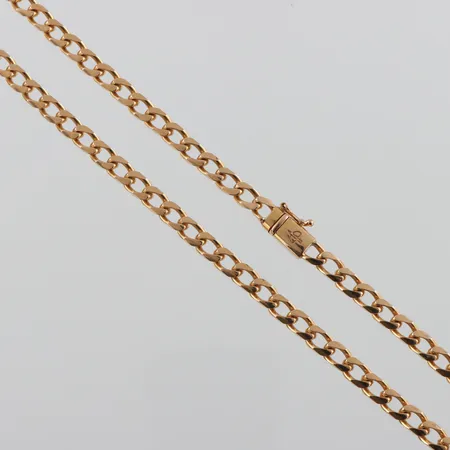 Collier 18k Pansar Balestra,längd ca 52.5 cm,bredd 4.9 mm. Vikt: 38,4 g