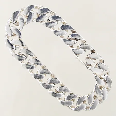 Armband Pansar, längd: 21cm, bredd: 12,2mm, silver 925/1000 Vikt: 69,5 g