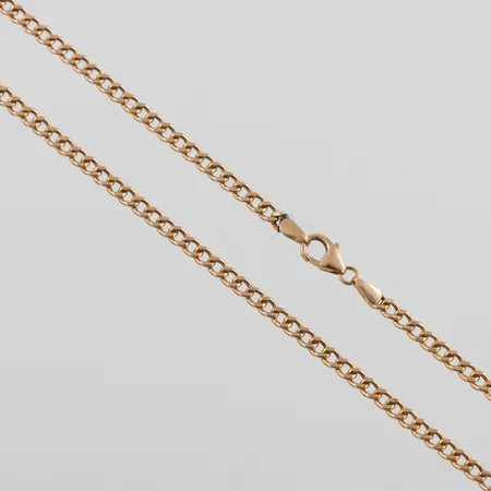 Collier Pansar 18k,längd ca 50 cm,bredd 2.9 mm. Vikt: 5,2 g