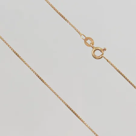 Kedja Venezia 42cm, bredd:1mm, 18K 2,7g.