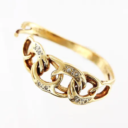 Ring Bismarck, defekt skena, 18K Vikt: 2,8 g