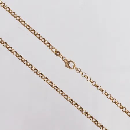 Kedja Ärtlänk, 60cm, bredd 3,3mm, Balestra, 18K  Vikt: 16,8 g