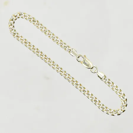 Armband Pansar, längd 17½ cm, bredd 3 mm, 925/1000 silver. Vikt: 4,9 g