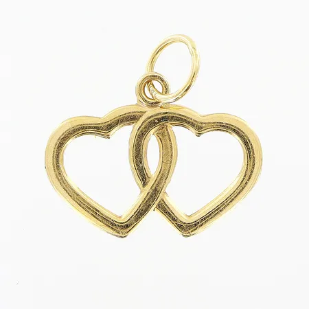 Hänge hjärtan, 15x15mm, 18K Vikt: 0,3 g
