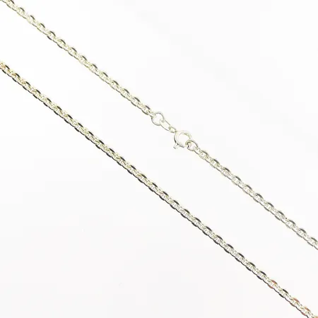 Kedja Ankar, 80cm, bredd 3mm, 835/1000 silver Vikt: 17,1 g
