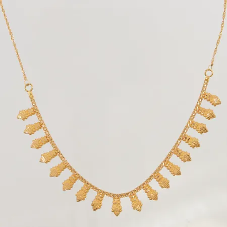 Collier 39cm, 21K 6,7g.