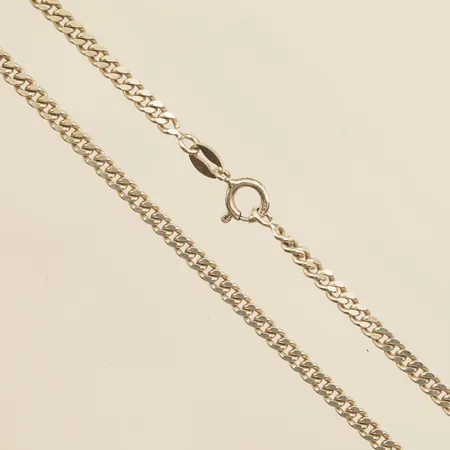 Kedja pansar, längd 45cm, bredd 2,8mm, GHA,  925/1000 silver Vikt: 9,3 g