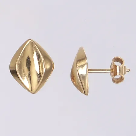 Ett par örhängen 12x10mm, 18K Vikt: 1,2 g