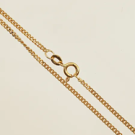 Kedja Pansar, längd 41cm, bredd 1,8mm, 18K  Vikt: 5,4 g