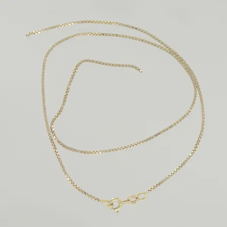 Halskedja, defekt 18K Vikt: 3,9 g