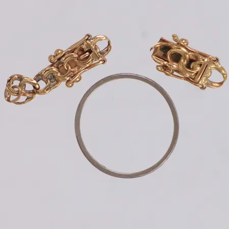 Diverse guld, defekt, 18K Vikt: 5,2 g