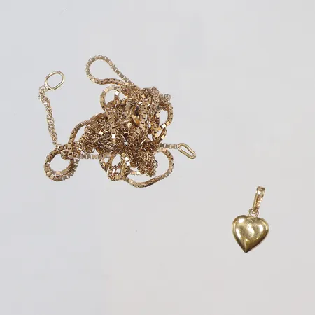 Diverse guld, buckligt, av/defekt 18K  Vikt: 7,1 g