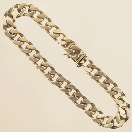 Armband Pansar, längd 19cm, bredd 7mm, Svedboms Guldsmeds Ab Hov, år 1988, silver Vikt: 26,3 g