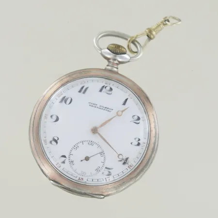 Fickur John Nilsson Kristianstad, små defekter på sidorna, silver 800/1000, tickar Vikt: 74,2 g