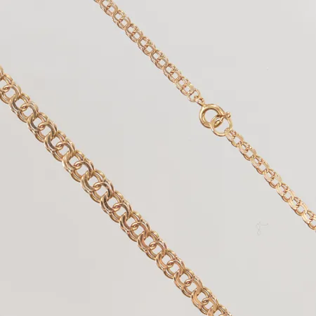 Collier Bismarck 45cm, bredd:3-5mm, 18K 9,7g.