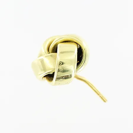 Enstaka örhänge, Ø11mm, stopp saknas, skev pigg, 14K Vikt: 1,5 g