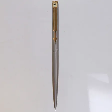 Penna, Parker, stift, Made in England, DN logotyp, gulmetall, manual, originaletui
