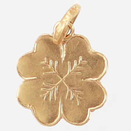 Hänge fyrklöver Ø11mm, 18K Vikt: 0,4 g