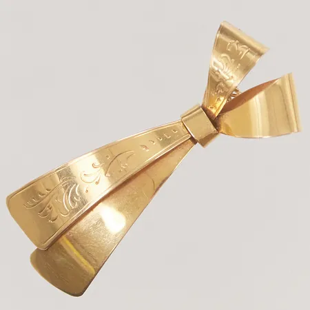 Brosch, 50mm, 18K 4,7g.