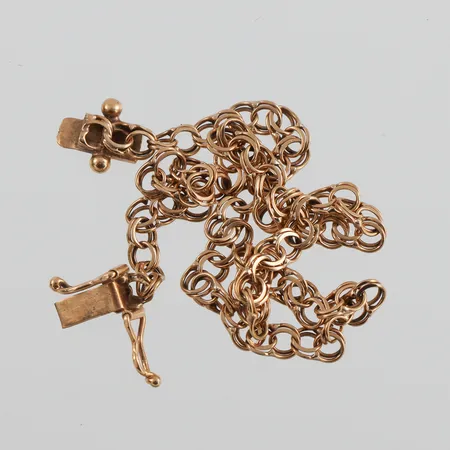 Trasigt guld 18k. Vikt: 3,1 g