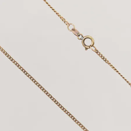 Kedja 44cm, bredd:1,7mm, 14K 4,0g.