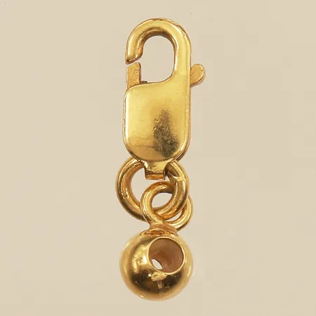 Del av lås, 18K Vikt: 0,6 g
