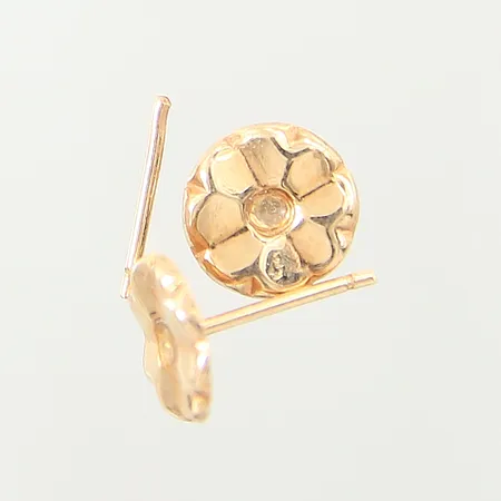 Ett par örhängen, defekta, 18K Vikt: 0,5 g