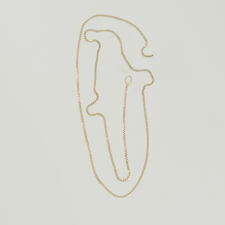 Halskedja, defekt, 18K Vikt: 1,3 g