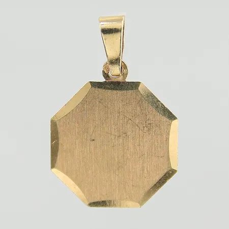 Hänge, längd: 22mm, bredd: 2,6-14,8mm, 18K  Vikt: 1,4 g