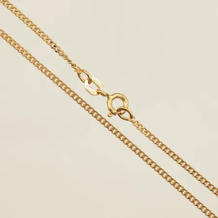 Kedja Pansar, längd 39cm, bredd 1,5mm, Balestra, 18K Vikt: 3,6 g