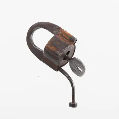 Hänglås "Polhem" nummer 53,längd totalt ca 8 cm.