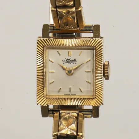 Damur Atlantic, mått ca 15x15mm, 18K