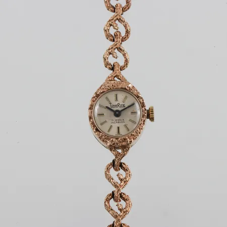 Damur 9k i ur och band,Timerite,,fungerar ej,totalvikt 14.4 gram. Vikt: 14,4 g