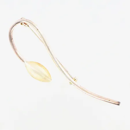 Brosch ca 70mm bredd: 16mm, GHA Silver 925/1000 Vikt: 5,9 g