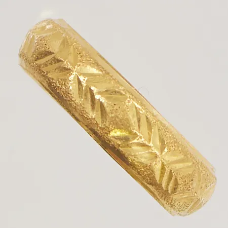 Ring Thai Ø20½, bredd:6mm, 23K 3,8g.