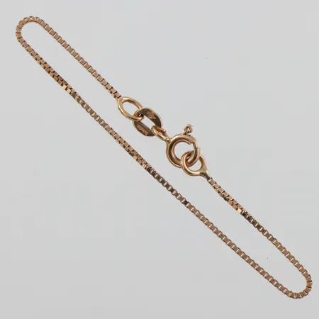 Barnarmband Venezia 18k,längd ca 12 cm,bredd 1 mm. Vikt: 1 g